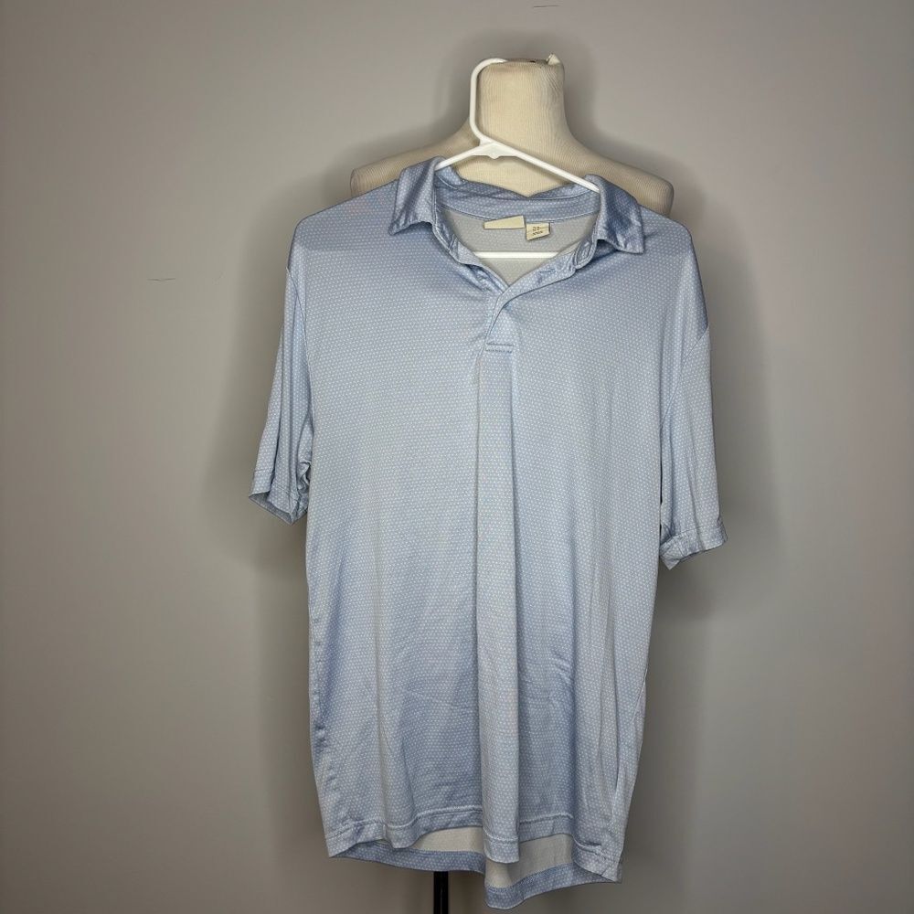 Rorie Whelan- Blue & White Golf Polo